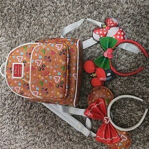 Disney Loungefly Christmas Gingerbread